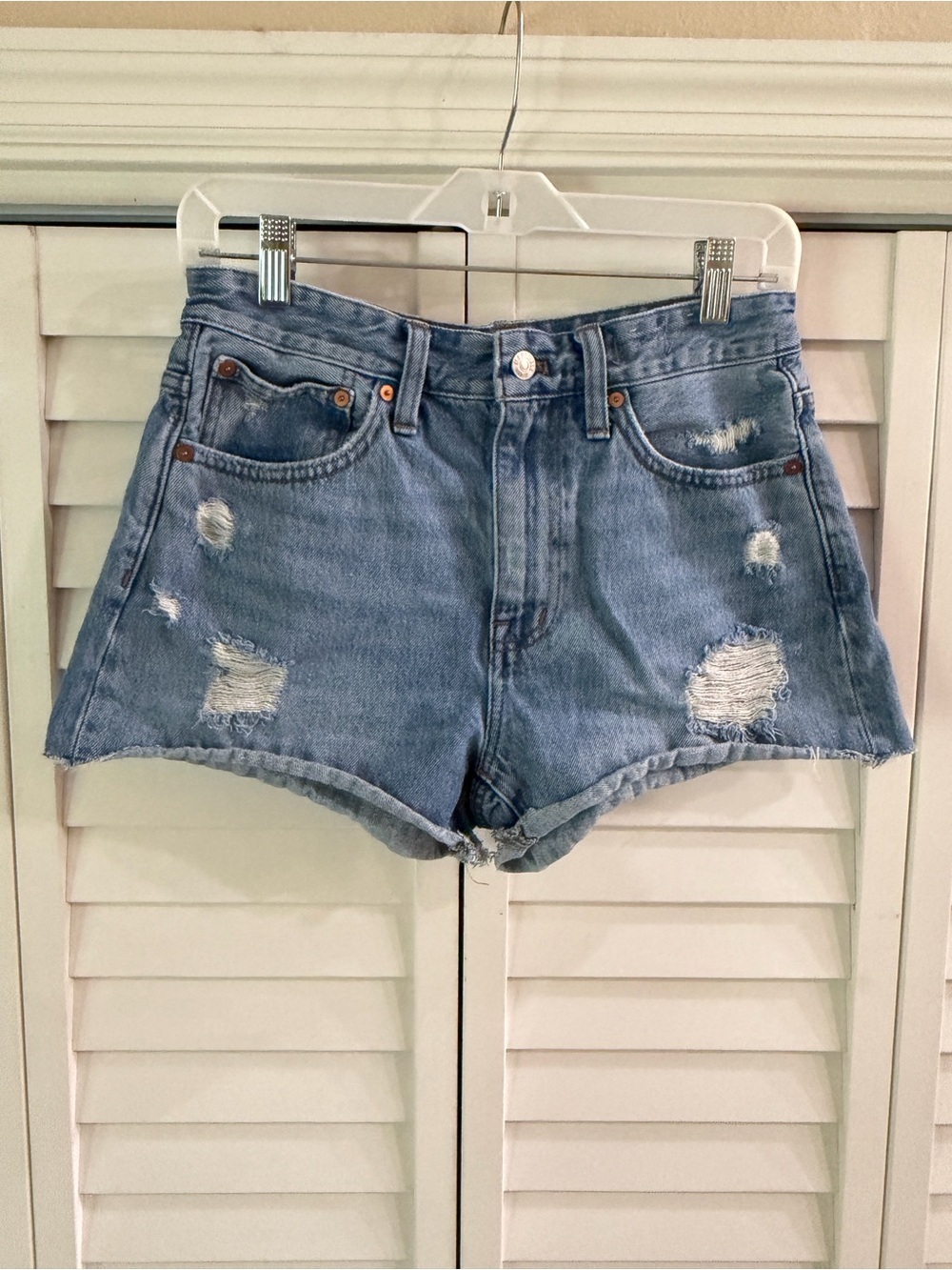 Madewell Relaxed Denim Shorts - Size 26